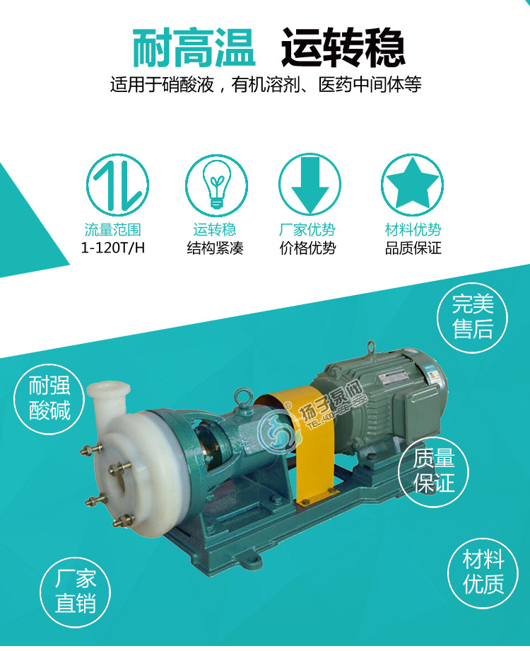 fsb型氟塑料離心泵優(yōu)點(diǎn)